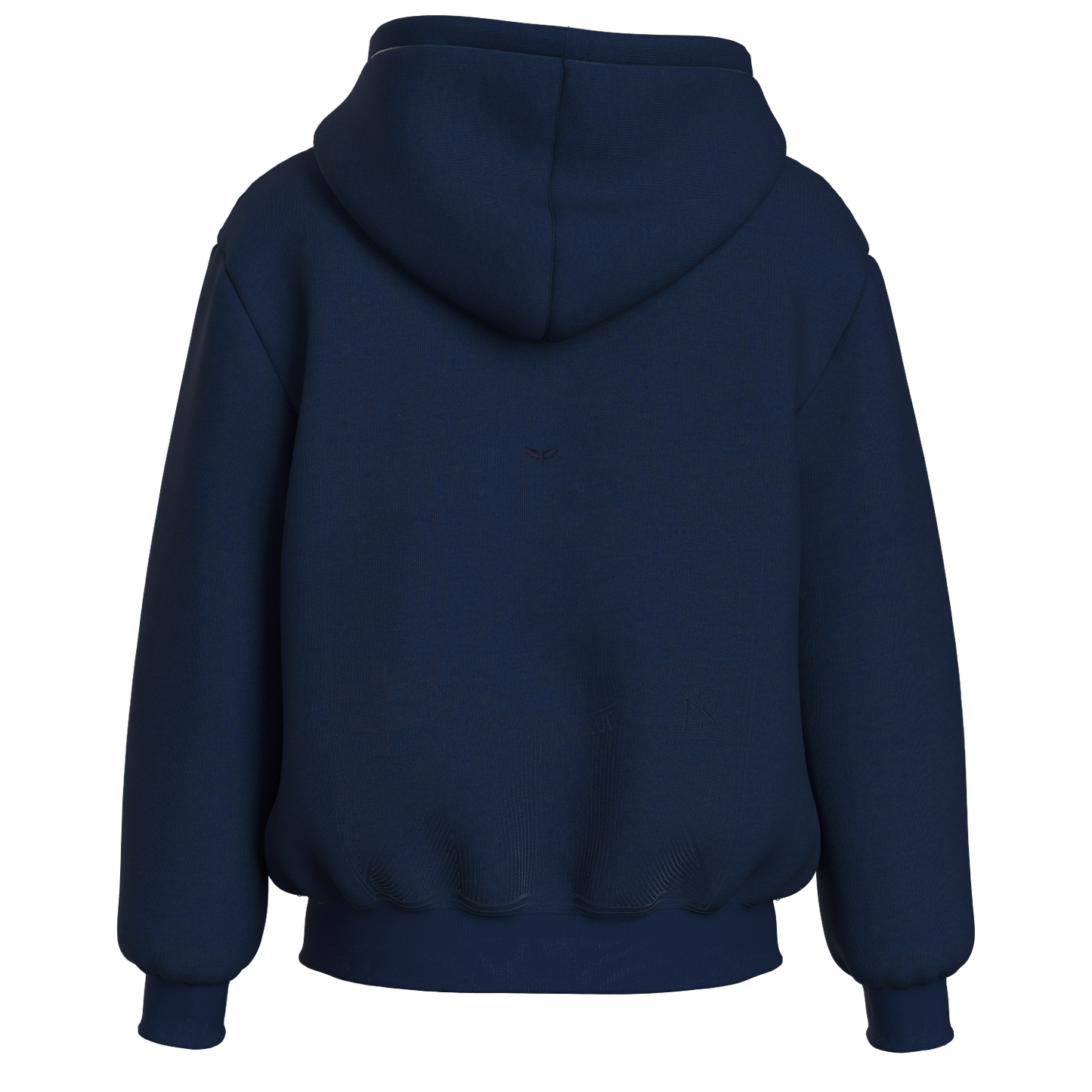 Navy Hoodie with Embroidered logo
