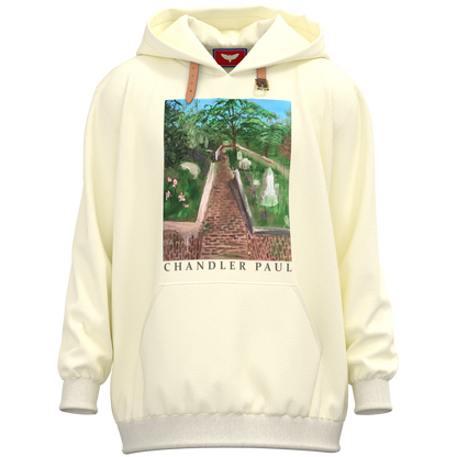 Crème Hoodie with Strap