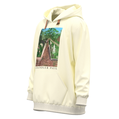 Crème Hoodie with Strap