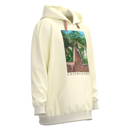 Crème Hoodie with Strap