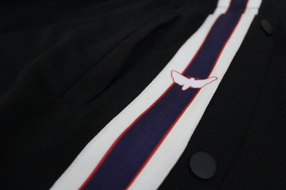 Black Mesh Athletic Shorts