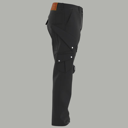 Black Asyme Cargo Pants