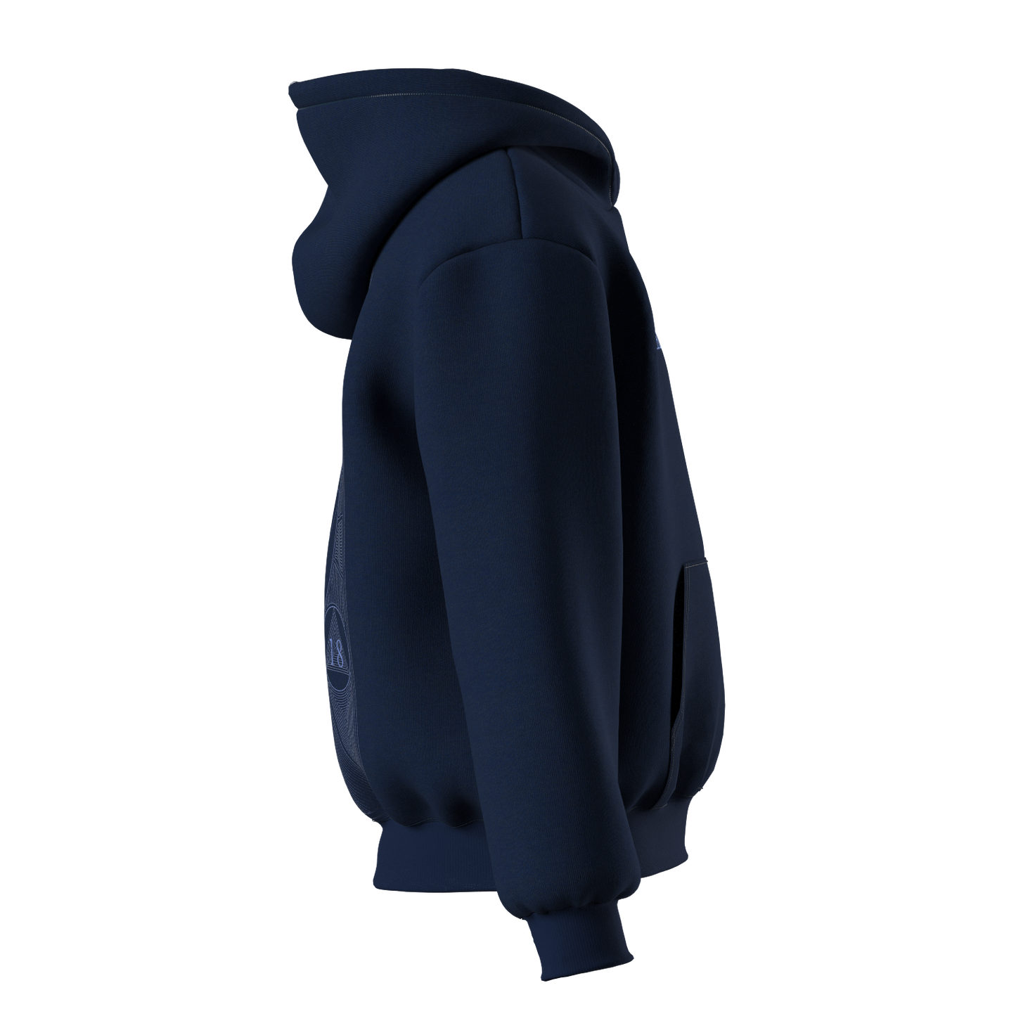 H&m navy hoodie Clearance